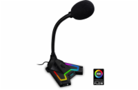 Connect IT CMI-3590-BK CONNECT IT NEO RGB ProMIC mikrofon, podsvícený, USB, ČERNÝ