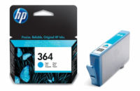 HP (364) inkoustová náplň Vivera azurová CB318EE originál