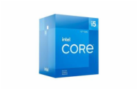 INTEL Core i5-12400F / Alder Lake / LGA1700 / max. 4,4GHz / 6C/12T / 18MB / 65W TDP / BOX vč. chladiče