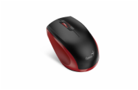 GENIUS myš NX-8006S/ 1600 dpi/ bezdrátová/ tichá/ černočervená