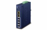 Planet IGS-4215-4T2S průmyslový L2 switch, 4x1Gb, 2x 1Gb SFP, dual 9-48VDC, -40~75°C, IP30