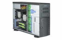 Supermicro CSE-743AC-1K26B-SQ SUPERMICRO Tower/4U 8x 3,5" HS SAS/SATA, 2x 5,25", 1x 5,25" pro 3,5", 1200W (80PLUS Platinum), superquiet