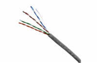 DATACOM UTP lanko CAT5E  PVC 100m šedý