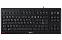 CHERRY klávesnice STREAM TKL, drátová, USB, CZ+SK layout, černá