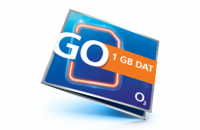 O2 Předplacená karta GO 1GB DAT