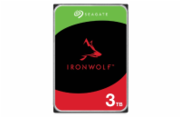 Seagate IronWolf, NAS HDD, 3TB, 3.5", SATAIII, 256MB cache, 5.400RPM