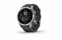 Garmin fenix® 7 – Standard Edition, Silver / Black Band