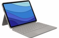 Logitech Combo Touch pro iPad Pro 11" (1., 2., 3.. gen), písková - US INTL