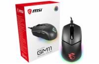 MSI herní myš CLUTCH GM11 Gaming/ 5.000 dpi/ RGB Lighting/ 6 tlačítek/ USB