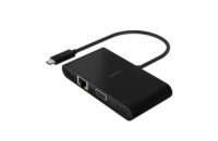 Belkin USB-C Multimedia Adapter AVC004btBK Belkin USB-C adaptér (HDMI, VGA, USB-A, LAN) + nabíjení 100W PD