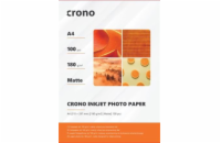 Crono PHPM4A, fotopapír matný, A4, 180g, 100ks