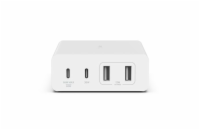 Belkin WCH010vfWH Belkin 108W 4-portová USB-C Power Delivery GaN nástěnná nabíječka (USB-C 96W + USB-A 12W), bílá