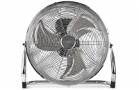 NEDIS podlahový ventilátor/ průměr 40 cm/ výkon 80 W/ 3 rychlosti/ naklápěcí/ kov