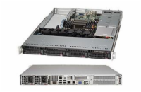 SUPERMICRO 1U chassis 4x 3,5" HS NVMe/SAS/SATA, 2x600W (80PLUS Platinum), WIO, X11