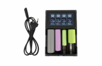 Nabíječka baterií GETI GDC4U Li-Ion LiFePO4 NiCd NiMH