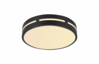 IMMAX NEO LITE PERFECTO SMART stropní svítidlo kruh 50cm, 48W černé TUYA Wi-Fi