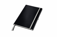 LEITZ Zápisník  STYLE A4, tvrdé desky, linkovaný, saténově černá