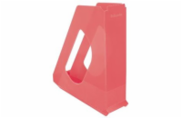 NOBO Stojan na časopisy Esselte Colour Breeze, korálová