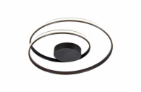 IMMAX NEO ROUND SMART stropní svítidlo D70cm 35W černé Zigbee 3.0, TUYA