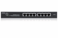 Zyxel GS1915-8 8-port Gigabit Web Smart switch, 8x gigabit RJ45, fanless