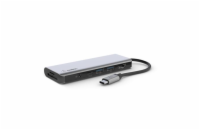 Belkin USB-C 7v1 Multiport adapter - 4K HDMI, USB-C PD 3.0, 2x USB-A 3.0, čtečka SD a micro SD karet, 3,5mm jack