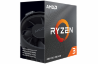 AMD Ryzen 3 4100 100-100000510BOX CPU AMD RYZEN 3 4100, 4-core, 3.8GHz, 6MB cache, 65W, socket AM4, BOX