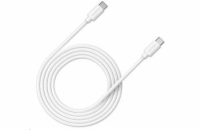 CANYON kabel UC-12, USB-C – USB-C (100W, 20V/5A) 2m, bílá