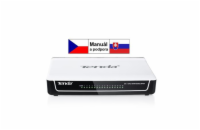 Tenda S16 - 16x 10/100 Mbps Fast Ethernet Switch, Fanless-bez ventilátorů, Desktop