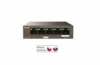 Tenda TEG1105PD 5port PD Gigabit Switch,1x PoE In, 4x PoE Out 802.3af 10/100/1000Mbps