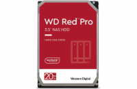 WD RED Pro NAS WD201KFGX 20TB SATAIII/600 512MB cache, 268 MB/s, CMR