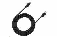 CANYON nabíjecí kabel Lightning MFI-3, opletený, Apple certifikát, délka 1m, černá