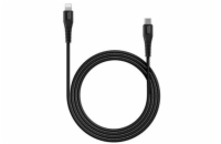 CANYON nabíjecí kabel Lightning MFI-4, USB-C Power delivery 18W, Apple certifikát, délka 1.2m, černá