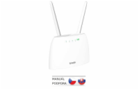 Tenda 4G07 Wi-Fi AC1200 4G LTE router, 2x WAN/LAN, 1x miniSIM, IPv6, VPN, LTE Cat.4,4x anténa,CZ app