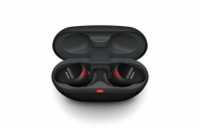 Sony WF-SP800, Bluetooth In-ear sportovní voděodolná, nespojená sluchátka, nabíjecí pouzdro, černá