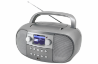 Soundmaster SCD7600TI/ DAB+/ Internet Wi-Fi rádio/ BT/ CD/ MP3/ LCD/ RDS/ USB/ AUX IN/ Stříbrný