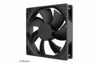 Akasa AK-FN120 AKASA ventilátor Smart Black, 12cm fan, HD bearing