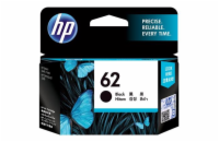 HP 62 Black Original Ink Cartridge (200 pages)