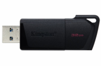 Kingston Flash Disk 32GB USB3.2 Gen 1 DataTraveler Exodia M (Black + Black)
