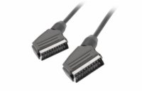 LANBERG CA-EUEU-10CC-0018-BK cable Scart-Scart 1.8m