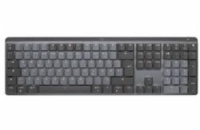 Logitech MX Mechanical Wireless Illuminated Performance Keyboard - GRAPHITE - US INT L - 2.4GHZ/BT - TACTILE