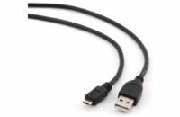 Gembird CCP-MUSB2-AMBM-6 micro USB 2.0 AM-MBM5P, 1,8m Gembird kabel Micro USB (M) na USB 2.0 (M), 1.8 m, černý