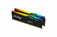 KINGSTON DIMM DDR5 16GB (Kit of 2) 5200MT/s CL40 FURY Beast RGB