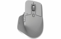 Logitech bezdrátová myš MX Master 3s - USB-C/ 8000dpi/ Logitech Flow/Bolt/7 tlačítek/tichá - bílo šedá