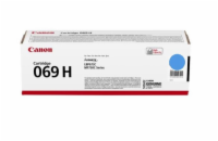 Canon originální vysokokapacitní toner Cartridge 069 H C azurový, MF752Cdw, 754Cdw, LBP673Cdw, kapacita 5 500 stran