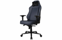 AROZZI herní židle PRIMO Full Premium Leather Ocean/ 100% přírodní italská kůže/ tmavě modrá