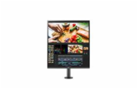 LG Dual monitor 28MQ780-B / 27,6"/ IPS / 2560x2880 / 16:18 / 1000:1/ 300 cd/m2/ 5 ms /HDMI / DP/ USB-C / repro