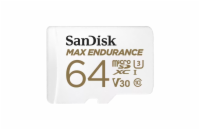 SanDisk Max Endurance/micro SDXC/64GB/100MBps/UHS-I U3 / Class 10/+ Adaptér