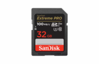 SanDisk SDHC karta 32GB Extreme PRO (100 MB/s Class 10, UHS-I U3 V30)