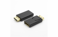 PremiumCord adaptér DisplayPort - HDMI, FULL HD 1080p Male/Female, pozlacené konektory