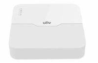 UNIVIEW NVR, 4 PoE (Max 54W) kanálů, H.265, 1x HDD, max 8 MP, 